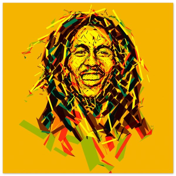 Bob Marley Collage Poster