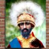 Emperor Haile Selassie Coronation 1 Emperor Haile Selassie Coronation Canvas Print