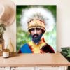 Emperor Haile Selassie Coronation 3 Emperor Haile Selassie Coronation Canvas Print