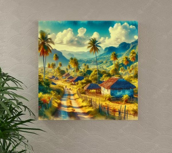 Caribbean Harmony 1 Caribbean Harmony – A Village at Dawn