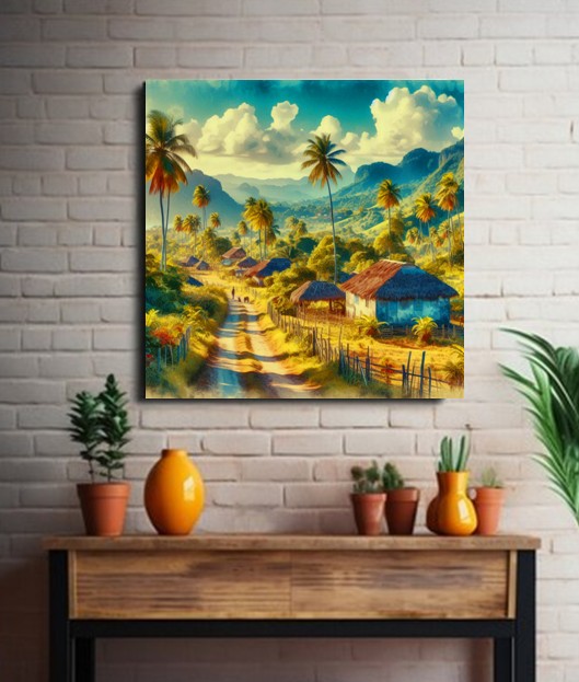 Caribbean Harmony 3 Caribbean Harmony – A Village at Dawn