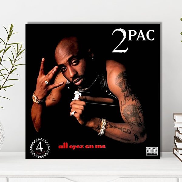 All Eyez On Me Album Cover on Canvas