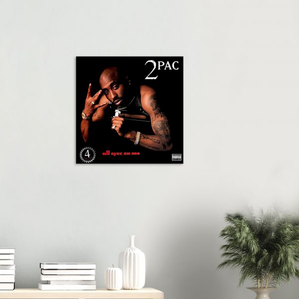 2Pac - All Eyez On Me Album Cover on Canvas 2