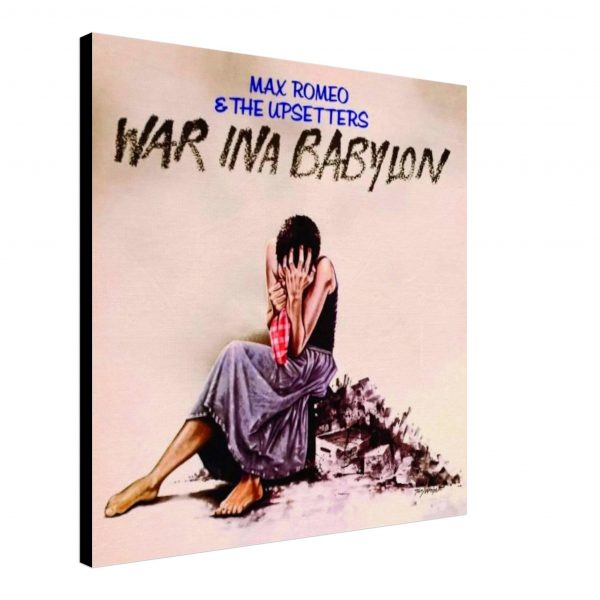 Max Romeo - War in Babylon Canvas Print