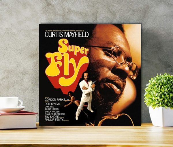Curtis Mayfield – Superfly Album Cover on Canvas 2 Curtis Mayfield – Superfly