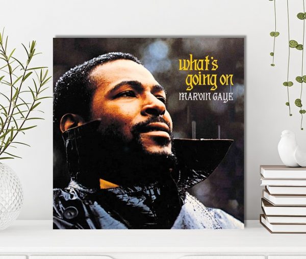 Marvin Gaye – What's Going On Album Cover on Canvas 2 Marvin Gaye – What's Going On Canvas Print