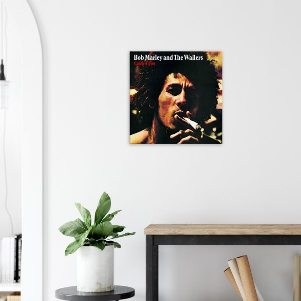 Bob Marley and The Wailers – Catch a Fire Canvas Print 1