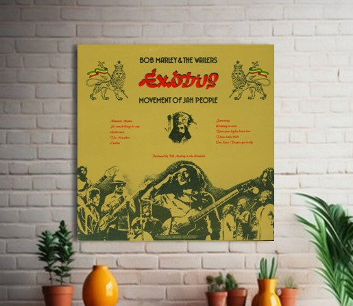 Bob Marley and The Wailers – Exodus (Back Cover)
