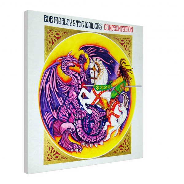 Bob Marley and The Wailers – Confrontation Canvas Print
