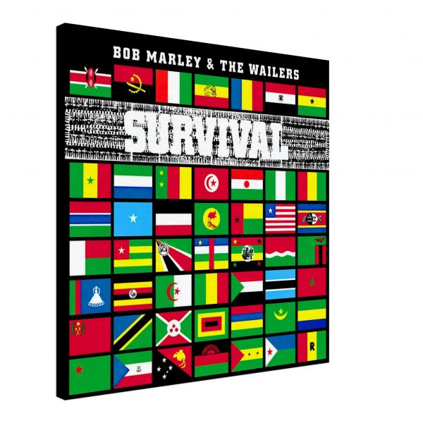 Bob Marley and The Wailers – Survival Canvas Print